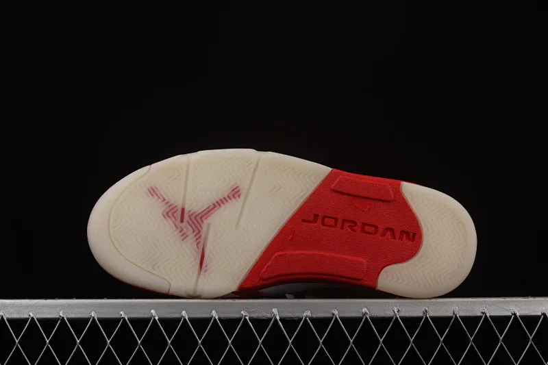 All categories Air Jordan Jordan series basketball shoes Air Jordan 5 G version Air Jordan 5 "What The" AJ5 Joe 5 White and Red Valentine's Day 440892-106